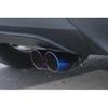 For Toyota C-HR CHR 2016 2017 2018  Stainless Steel exhaust muffler tip Car Accessories