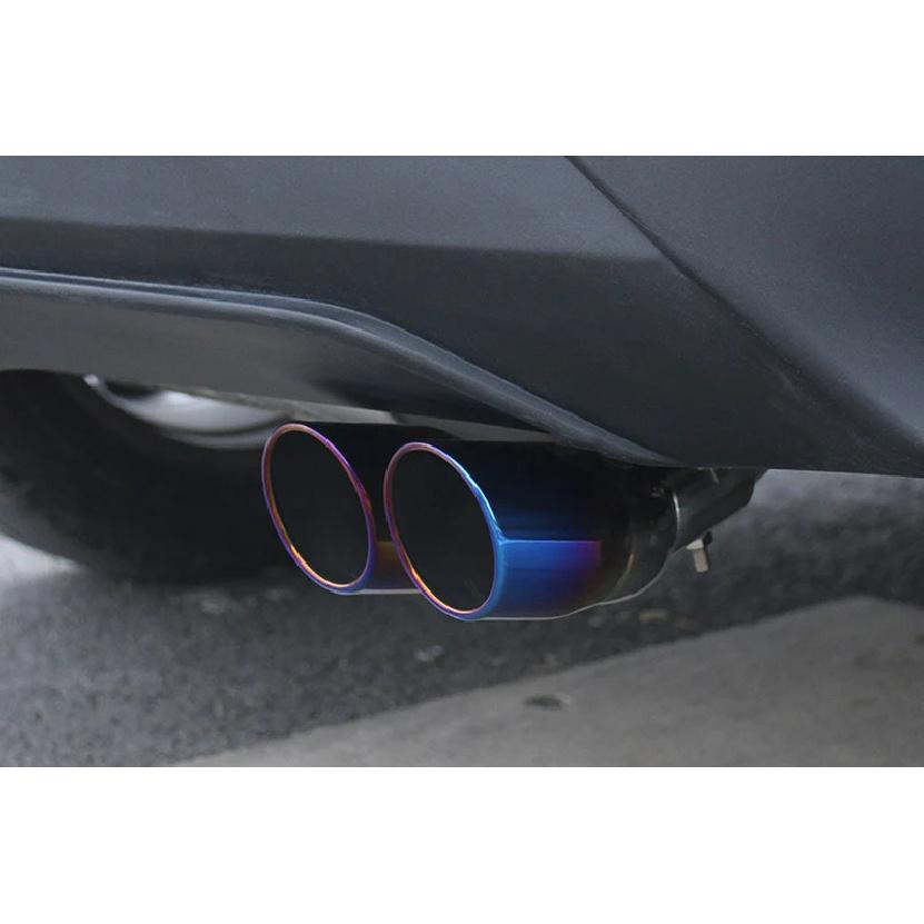 For Toyota C-HR CHR 2016 2017 2018  Stainless Steel exhaust muffler tip Car Accessories