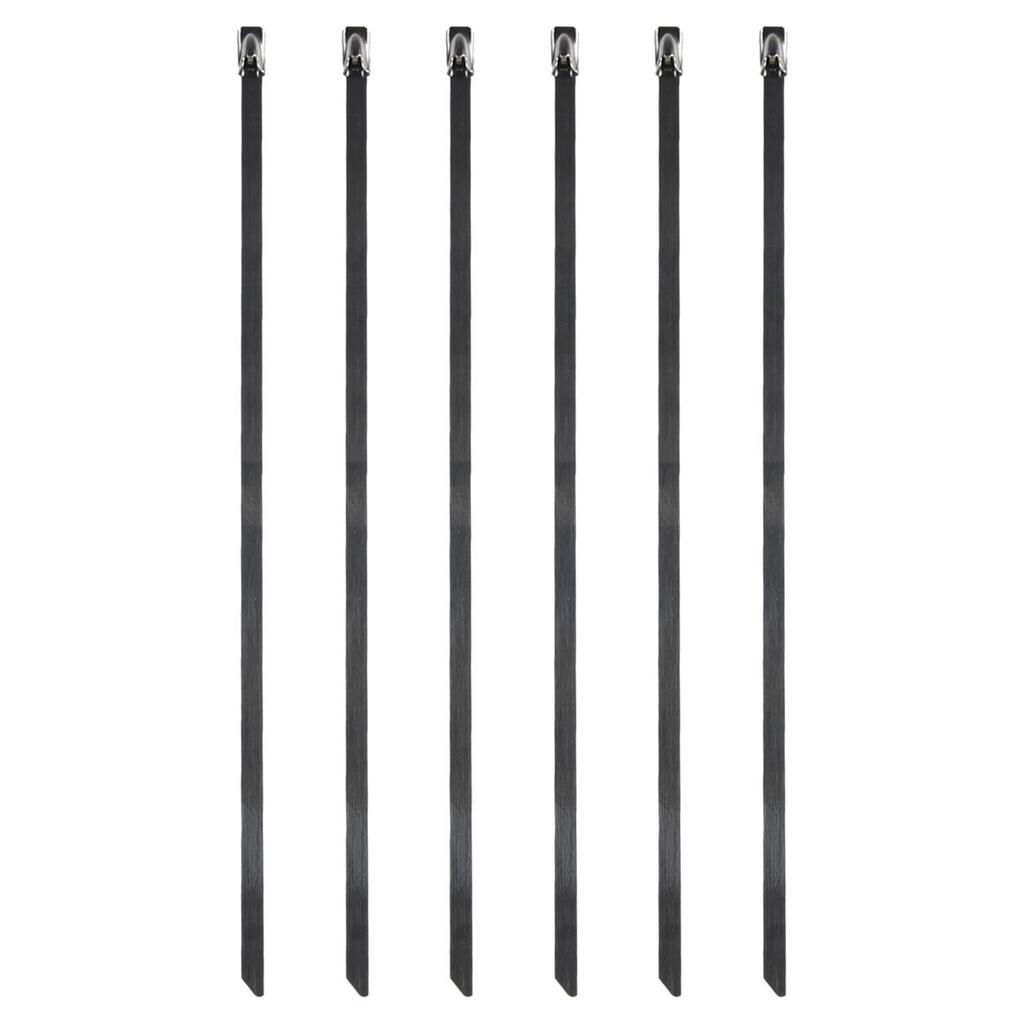 Изоляционная лента для выхлопной трубы, 6 стяжек-хомутиков, алюминиевая фольга