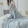 Decorative Bed Throw Blankets Scandinavian Style Muslin Gauze Bedspreads On The Beds Sofa Covers Couple Bedding Quilt 200*230cm