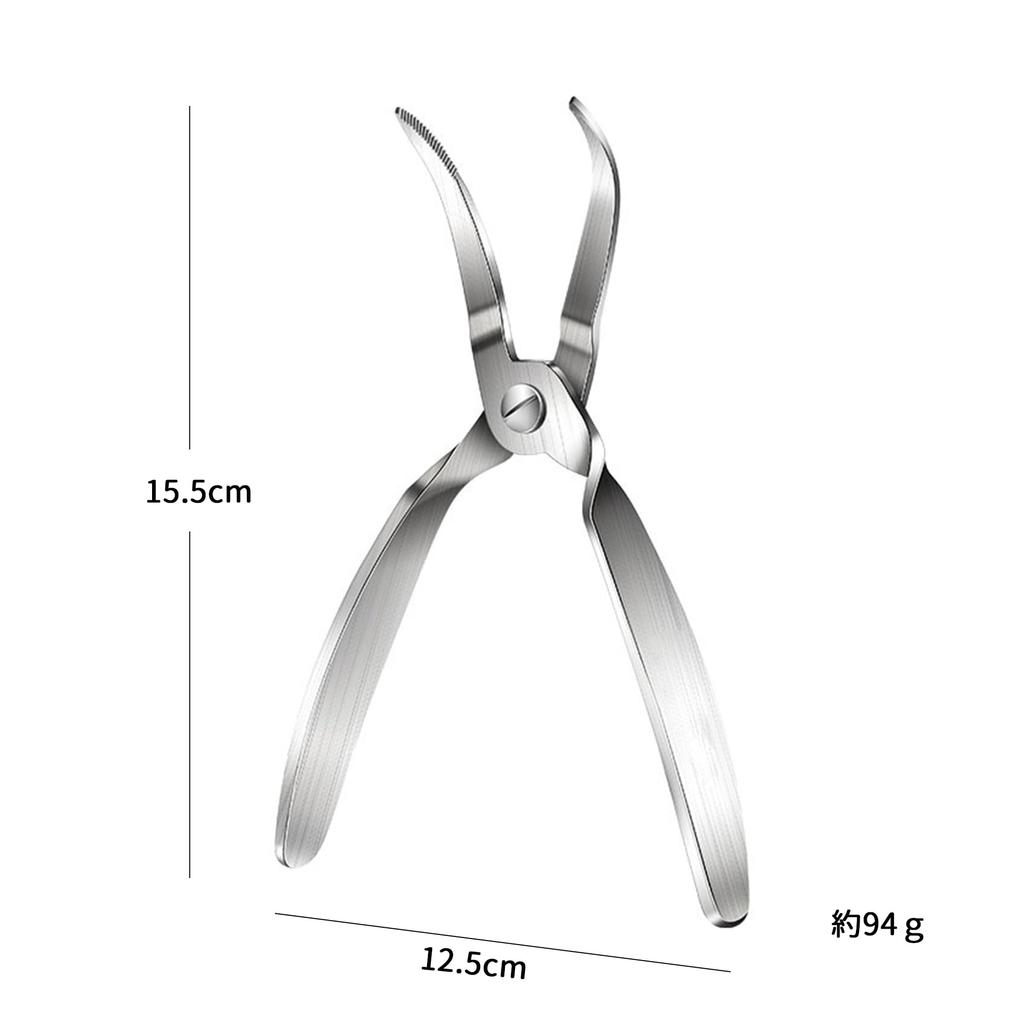 Желаемый профессиональный удалитель рыбных костей с пружиной, автоматическое открытие, чистая цельнонержавеющая конструкция, можно мыть в посудомоечной машине, легко держать,