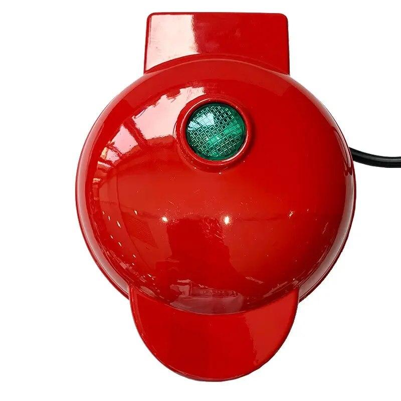 Мини-электрическая вафельница, печь для яичного торта с пузырьками, вафельная машина для завтрака, духовка для яичного торта, сковорода для яиц, мини-вафельница