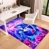 1PC Custom Name Ocean Dreams Sparkle Theme Floor Mat Ideal for Living Room, Game Rooms, Office, Bedroom,Floor Mat Playful Design