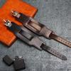 Leather Cowhide Bracelet Retro Bracelet High Quality Watchband  Watch