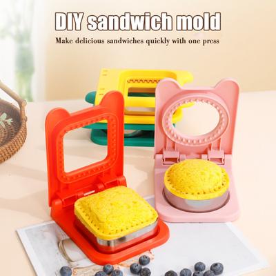 Резак и запечатывающий аппарат для сэндвичей, карманный сэндвич-машина, резак для сэндвичей Uncrustables, лезвие из нержавеющей стали, безопасная конструкция