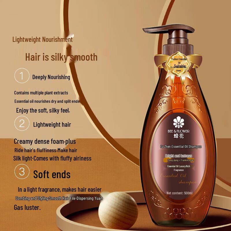 Bee & Flower Fuzhen Essential Oil Shampoo