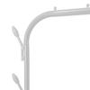 Premium Rack 2 Stand Nyana Home Coat Rack 158x110x39cm, 1 Hanging Bar 8 Side Hooks 2 Lower Shelves