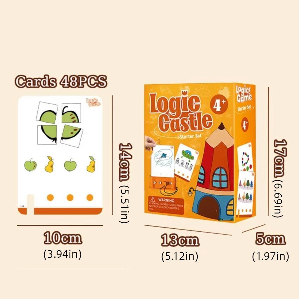 Раннее Развивающее Логическое Ключевое Мышление Тренировка Игра на Сопоставление Ключевая Головоломка Игрушка Дети