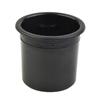 Drink Can Cup Holder Plastic Recessed 1 Pcs ABS Black