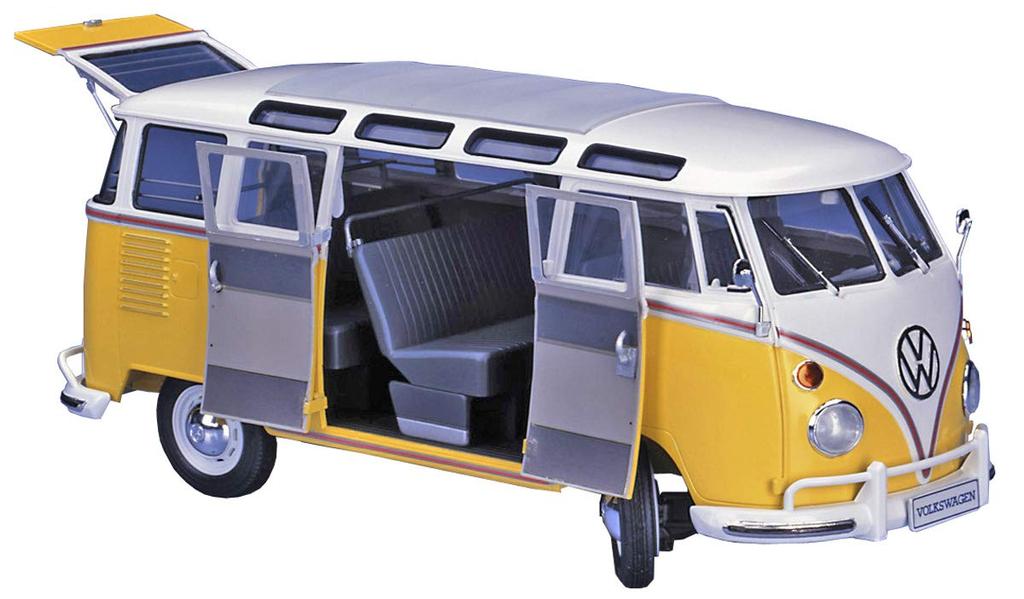 Hasegawa Volkswagen Type 2 Microbus Full Interior Plastic Model CH48 1/24 (1963)