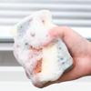 Newest Multi-color Wood Pulp Cotton Dishwashing Sponge with Magic Cleaning Ability - Available In 1/5/10 Pieces