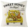 Pillow Cover Nordic Ins Pillow Summer Yellow Lemon Square Print Pillow Cover Cushion