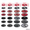 3D ABS K Logo Car Front Hood Rear Trunk Emblem Badge Sticker for KIA Stinger KX3 Sportage Sorento K5 Rio K3 Optima Accessories