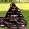 Arizona Cardinals Fan Gear Flannel Fleece Blanket Cozy Warm Throw Blanket For Couch Bed Travel All Season Use