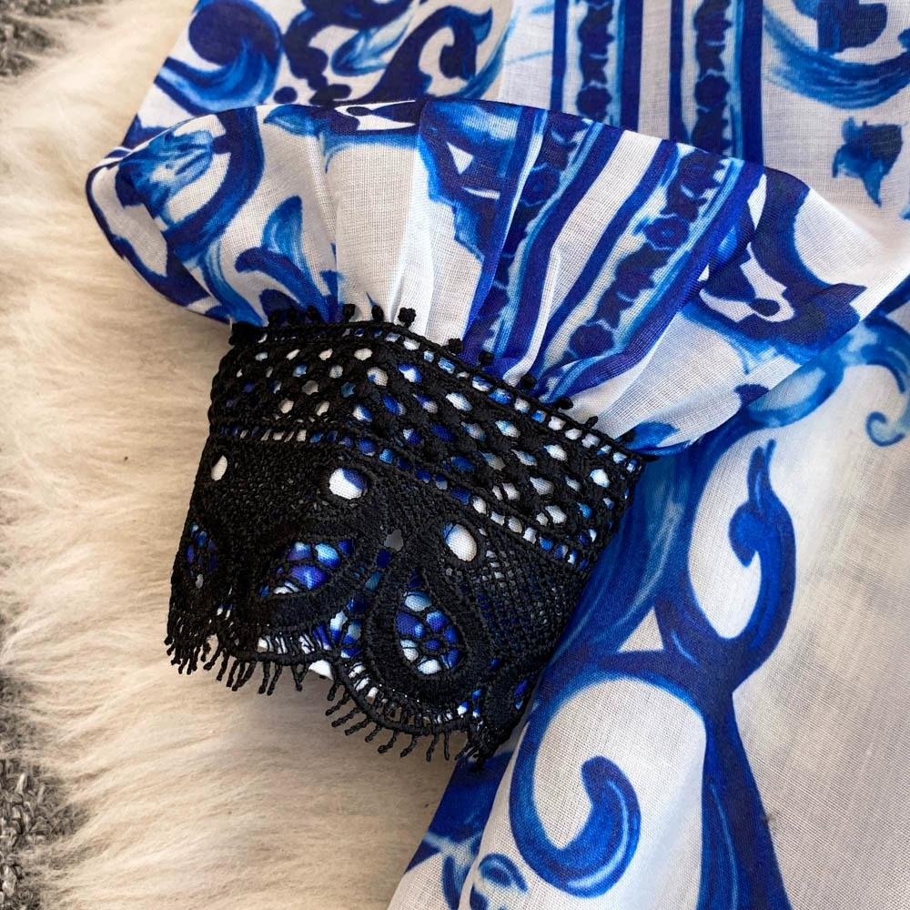 Весна Осень Женские Винтажные Принты Шифон Кружева Лоскутное Короткие Платья Для Вечеринок