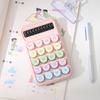 Yousheng 10 Digits Calculator with Big Button 15-Degree Tilt Design LCD Display Mechanical Switch Portable Aesthetic Calculator