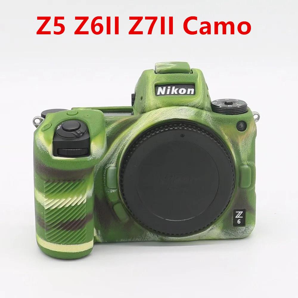 Мягкий силиконовый защитный чехол-накладка для камеры для Nikon Z50 Z50II Z5 Z6 Z7 Z6II Z7II Z6III Z63 Сумка для камеры Резиновая кожа