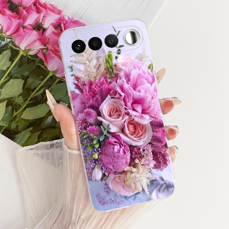 Чехол для Realme 16 5G RMX5171 Роскошный чехол с росписью цветов 6,57'' Мягкий силиконовый чехол для телефона Для Realme 16 Realme16 5G Fundas Coque