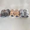 Зимняя домашняя обувь Kawaii Puppy, пушистые тапочки для взрослых с изображением животных, женская домашняя обувь для пар, женские забавные пушистые тапочки, Прямая поставка
