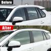 For Toyota RAV4 XA50 2019 2020 2021 2022 2023 2024 RAV 4 Hybrid Stainless Car Pillar Posts Window Molding Cover Trims Stickers