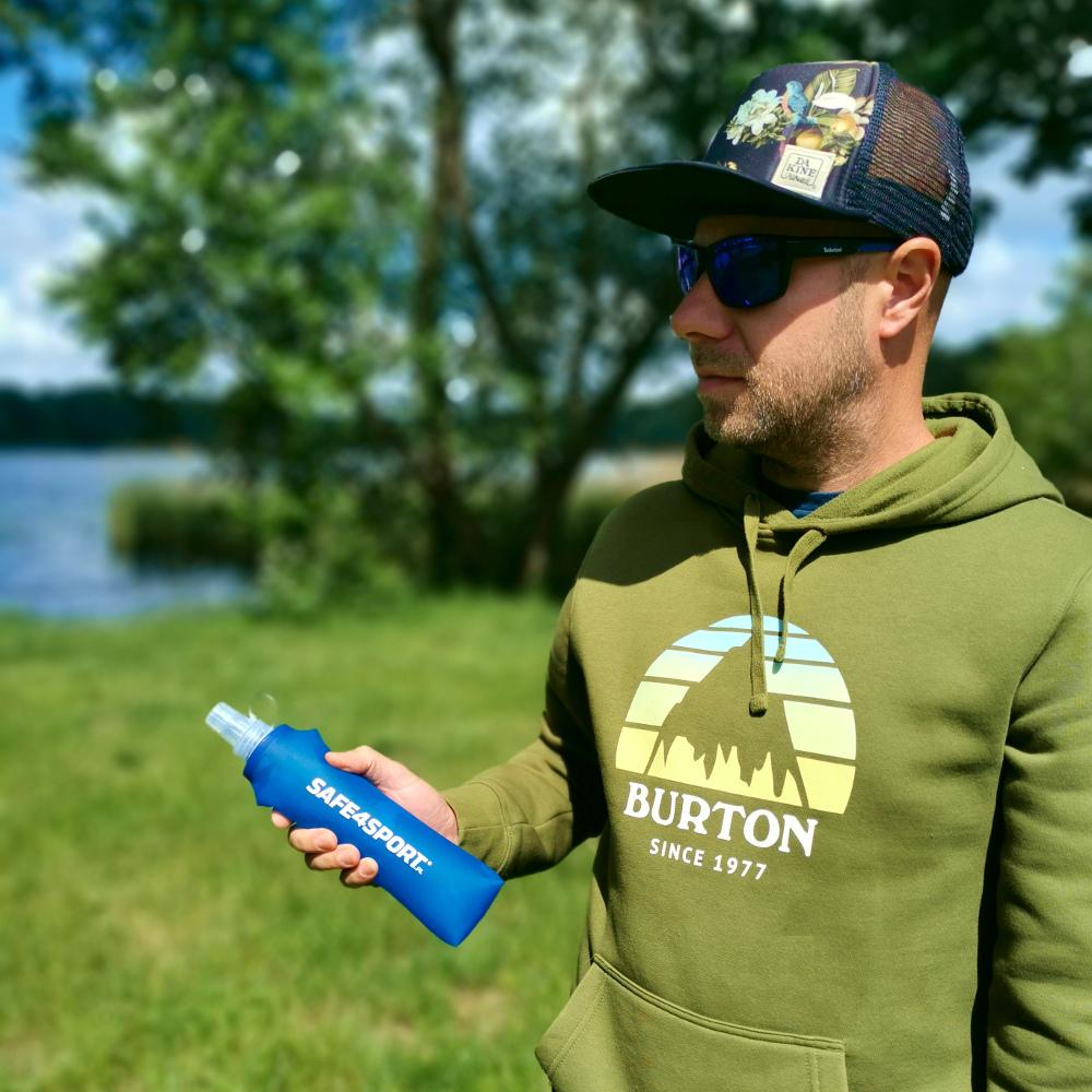 Soft flask elastyczna butelka na wodę bidon butelka do biegania 500 ml