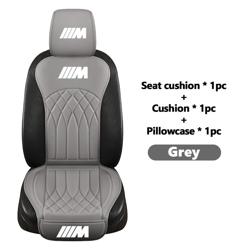 DHCD8 Car Seat Cover Protector Front Rear Back Summer Cushion Pad Mat For BMW 1 3 5 7 Series M F01 F20 F10 F13 E52 E53 E60 E93