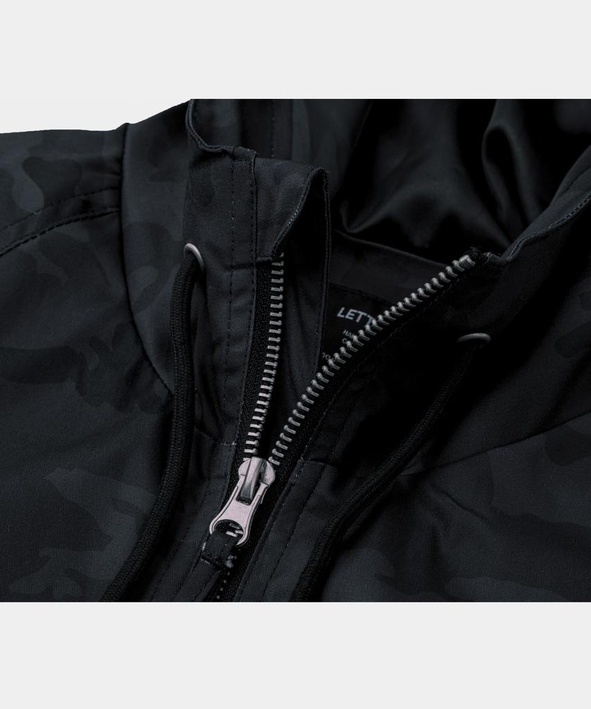 Lettercomo Shell Ветровка с камуфляжем Wind Camo Черная