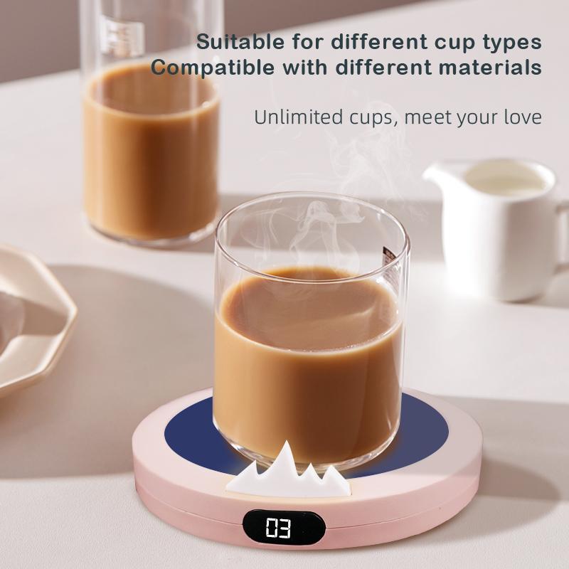 Coffee Mug Warmer Pad Cup Heater Coaster Constant Temperature Heating Home Office USB Electric Mug Mat Set Milk Tea Water Gift