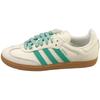 Кроссовки adidas Originals SAMBA OG W Кожаные Размер Off JI3906, Белый/Зеленый, Женские/Мужские 24.5см - Бело-зеленый (JI3906)