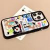 Акриловый чехол для телефона для iPhone 11 12 13 14 Pro 12 14 16 Pro Max для Samsung A16 A36 A56 S24 FE Высококачественный расписной противоударный чехол для мобильного телефона