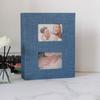 6-inch Picture Albums Book 200Pcs Large Scrapbook Album Linen Cover Photo Album  Family Anniversary