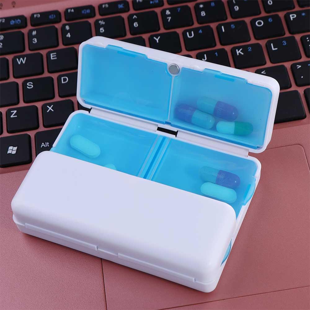 Waterproof Pill Box 7 Grids Pills Organizer Case Pills Organizer Portable Pill Case Outdoor