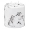 Luxe Collection Marble Effect 3 Wick Electric Candle