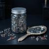 Коробка-сюрприз с украшениями 10/15/20/25/30/35 шт. Банка для женщин, Набор смешанных ожерелий, серег, колец, браслетов, Подарочный набор для леди, Готический, Морская тематика с