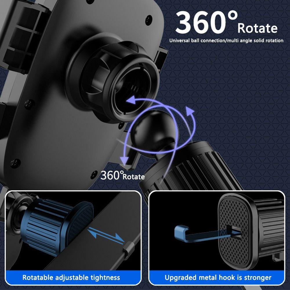 Cellphone Bracket Stand Car Air Outlet Hook Mobile Phone Holder Air Vent Mount Car Air Vent Clip