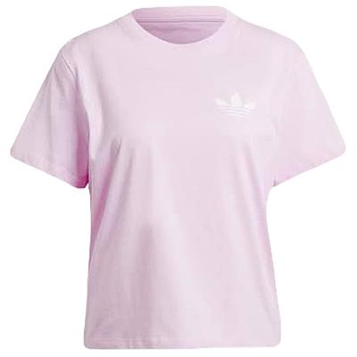 Originals Multiple Logo Orchid Fusion L IJ6013 Розовый [Adidas] Футболка Женская (Обхват груди 83-86 см)