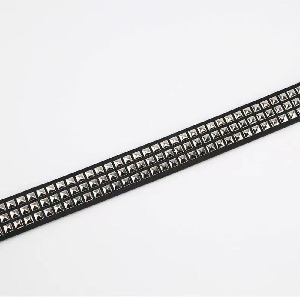 PU Material Women's Leather Belt Needle Buckle Men's Leather Belt Clothing Accessories