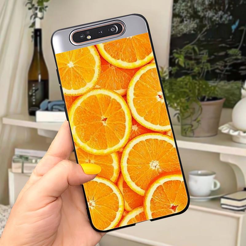 Case For Samsung A80 Case Soft Silicone Cartoon Back Cover For Samsung Galaxy A80 GalaxyA80 A 80 A805 Fundas shell Black coque