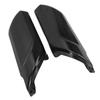 Pair of Front Suspension Fork Shock Cover Guard Protector Reduce Wind Resistance ABS Black for ER6N