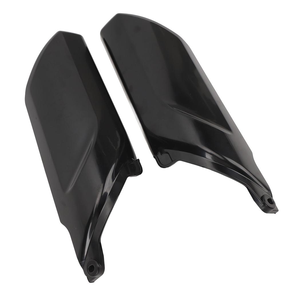 Pair of Front Suspension Fork Shock Cover Guard Protector Reduce Wind Resistance ABS Black for ER6N