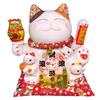 YRO Large Electric Beckoning Cat with Moving Maneki Made of Dry USB Good Prosperous Thousands of Opening Celebration Gift Hands, Cushion, Cat,
