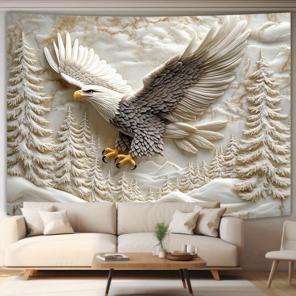 Soaring Eagle Tapestry Perfect for Home Décor Adding Natures Majesty and Wilderness Charm to Your Living Space