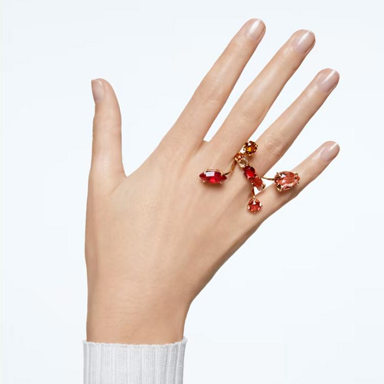 Swarovski Драгоценный Сияющий Роскошный Хрустальный Кольцо Женские кольца Конфеты 5600761