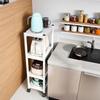 Jingyuheng 3-Tier Carbon Steel Kitchen Storage Rack