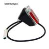 Universal Tail Warning Light Plastic Electric Scooter Rear Mudguard Light  for ZT3 G2 G30