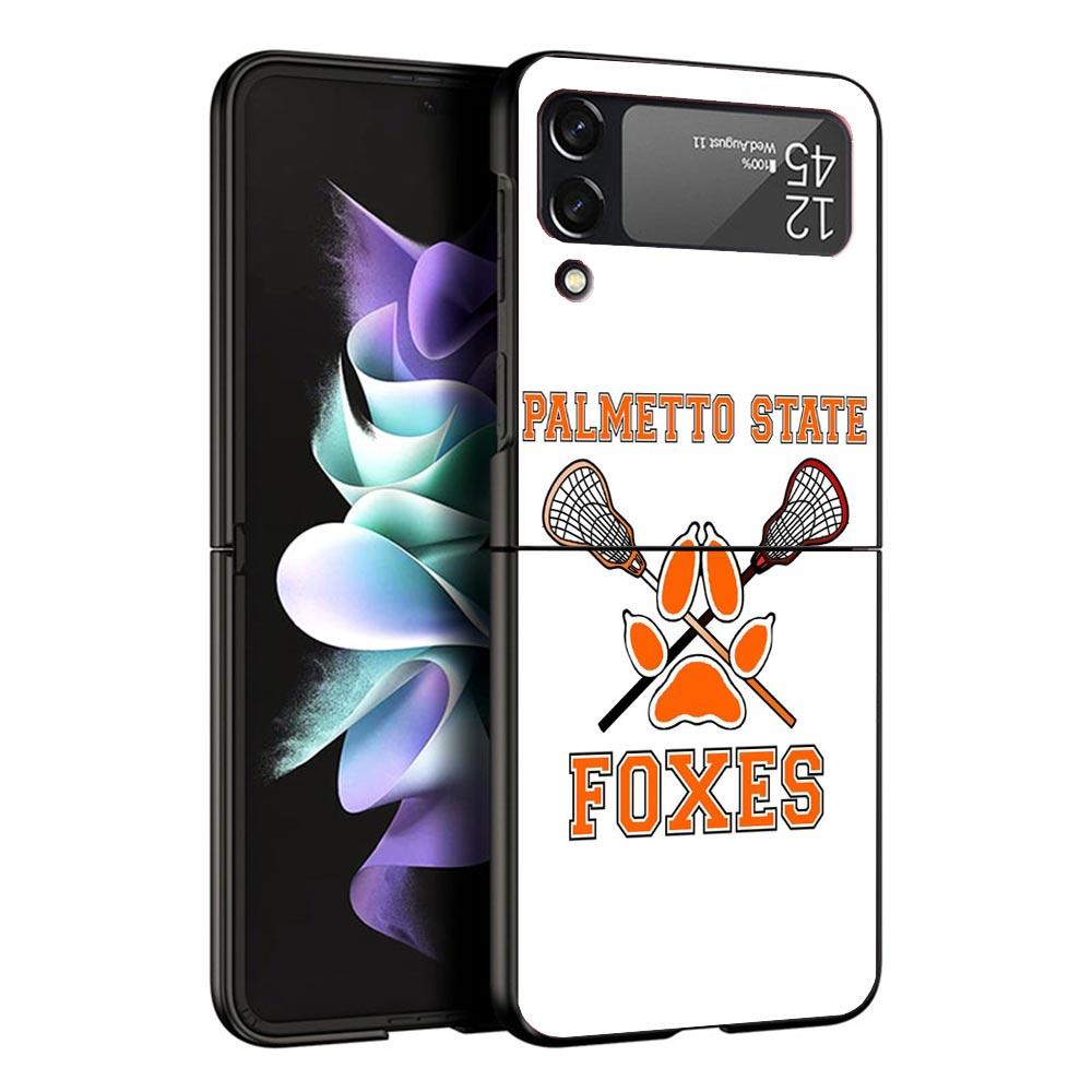 Andreil All For The Game Palmetto State Foxes Case For Samsung Galaxy Z Flip 7 6 5 4 3 z Flip7 Flip6 Flip5 Flip4 5G Phone Cover