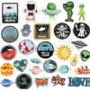 Alien Badge Embroidered Clothing Accessory Patch