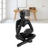 3.35x 2.56 x 4.53in Resin Thinker Desktop Statue  Office Table Decorative Statue