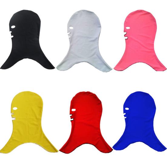 Facekini Дышащая маска для бассейна, солнцезащитный крем для головы, защита от УФ-солнца, шапочка для плавания для лица