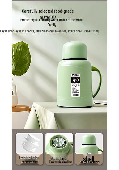 2026 Compact Thermos Flask - Lightweight Insulated Bottle for Home, Office, or Dorm Use